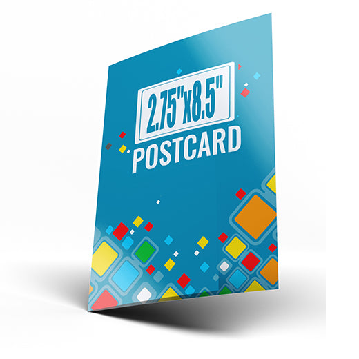 2.75"x8.5" Postcards (Chicago Local Pickup Available)