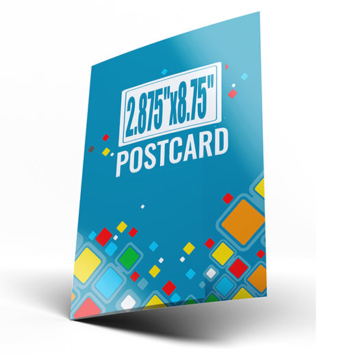 2.875"x8.75" Postcards (Chicago Local Pickup Available)