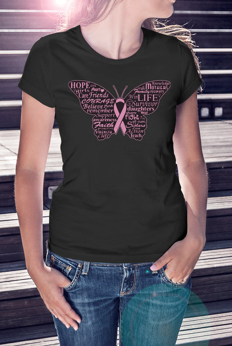 Breast Cancer Butterfly of Hope Shirt.jpg