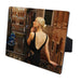 8" x 10" ChromaLuxe Flat Top Photo Panel with Easel