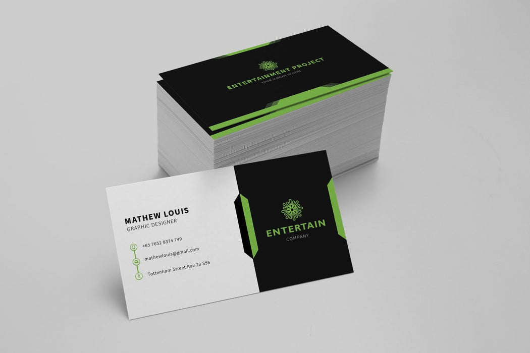 DFY BC 16 - Acclaimed Business Card Design