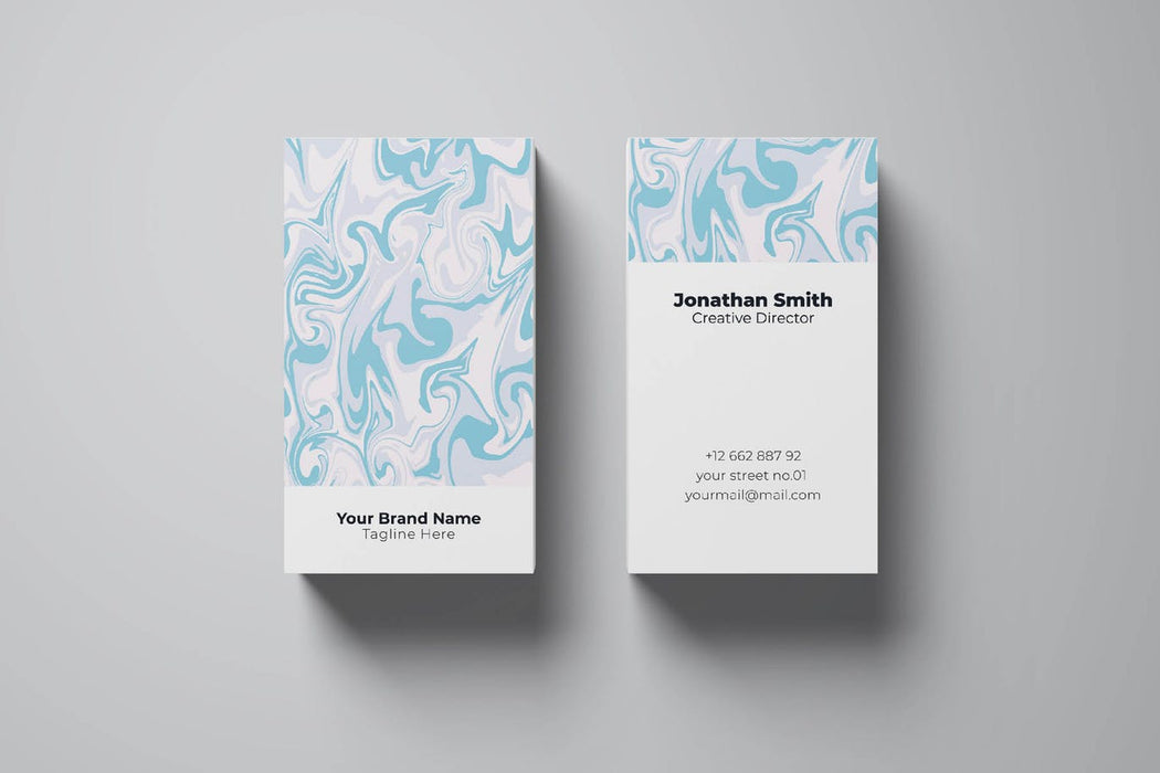 DFY BC 23 Tranquil Business Card Design