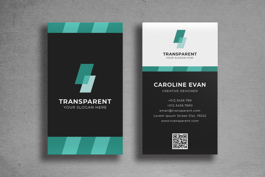 DFY BC 27 Colorful Business Card Design