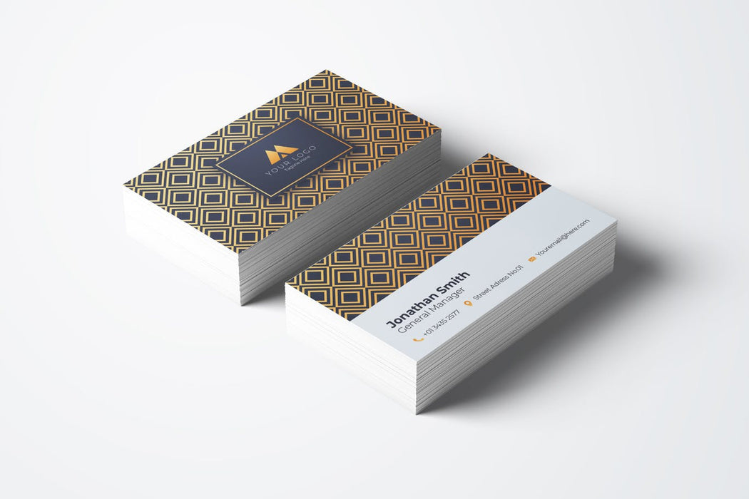 DFY BC 42 - Sparse Business Card Design
