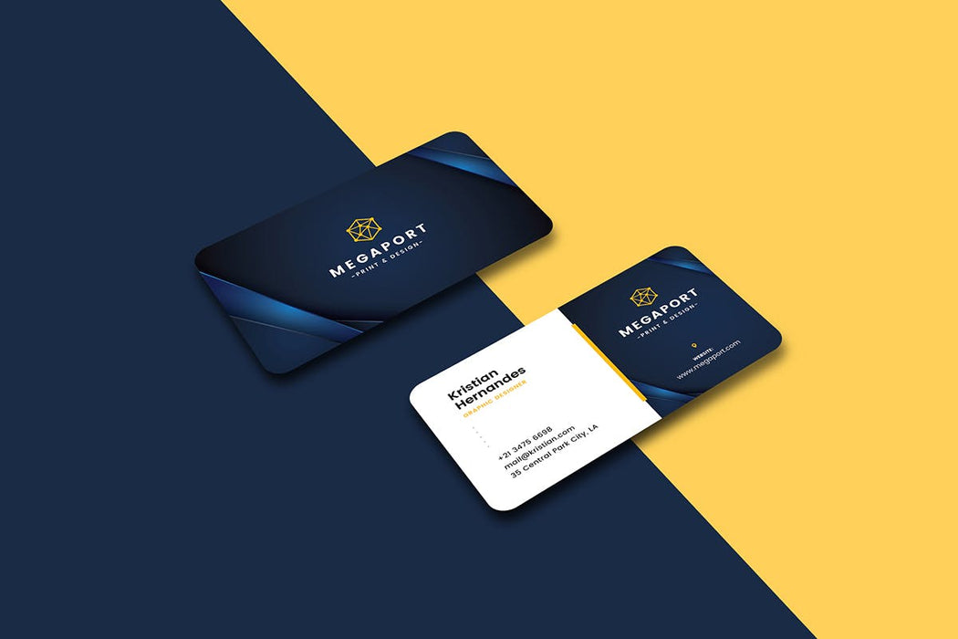DFY BC 5 - MegaPort Business Card Design