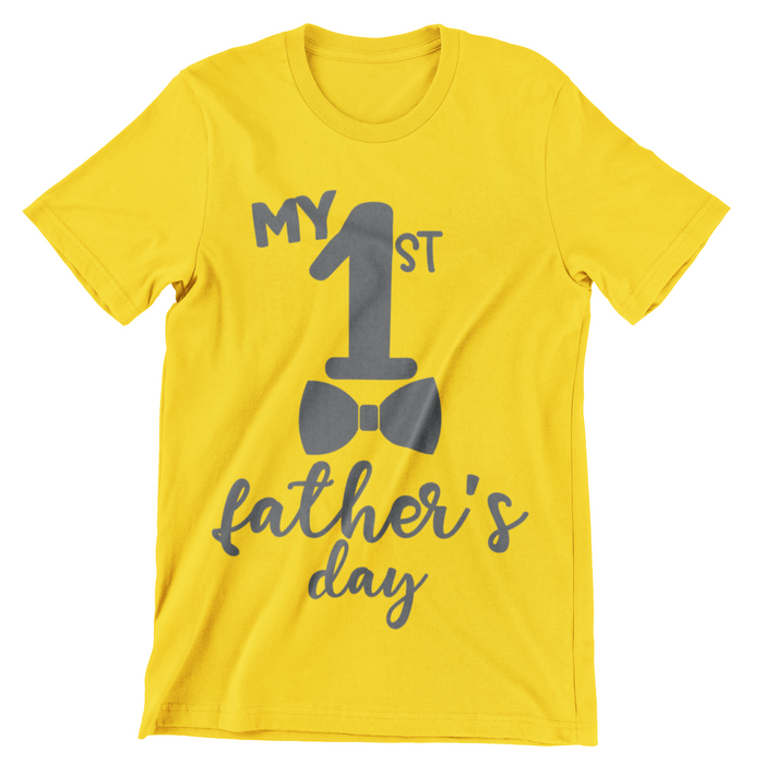 FD48 My First Fathers Day Boy T-Shirt