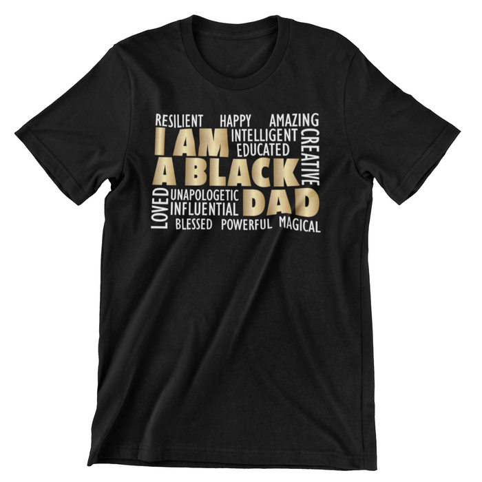 FD59 I Am A Black Dad T-Shirt