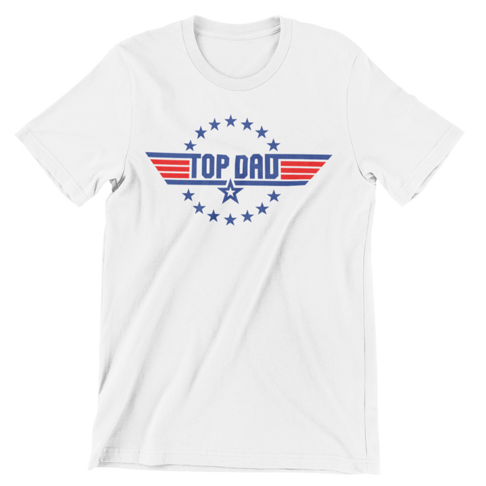 FD60 Top Dad  Top Gun T-Shirt