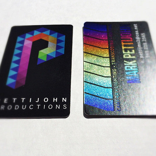 Color Foil Business Cards