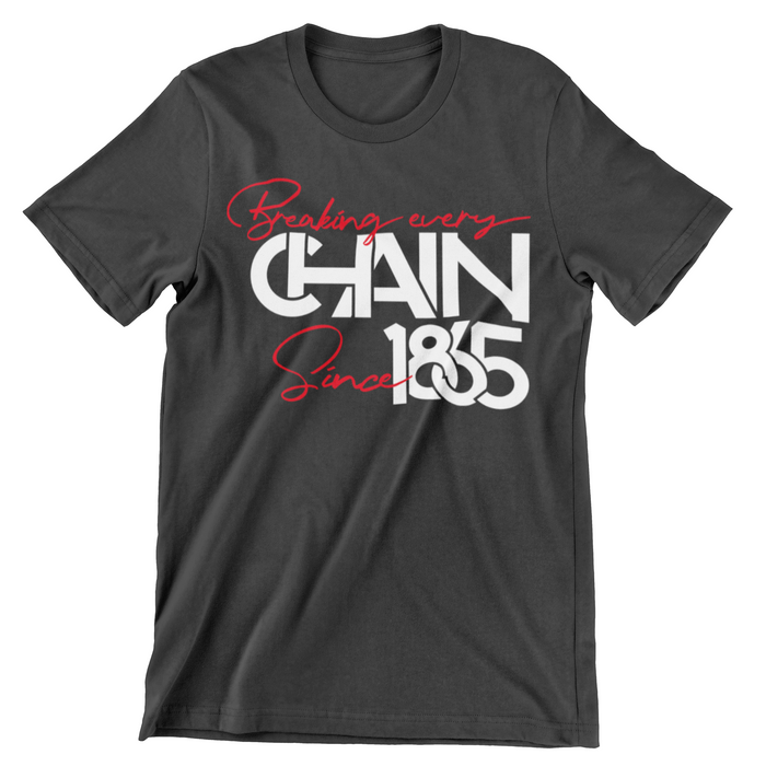 JT22 Breaking Every Chain Juneteenth T-Shirt