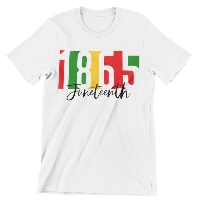 JT24 - 1865 Abstract Juneteenth T-Shirt