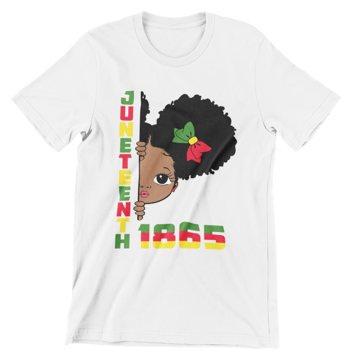 JT47 Afro Girl Juneteenth T-Shirt