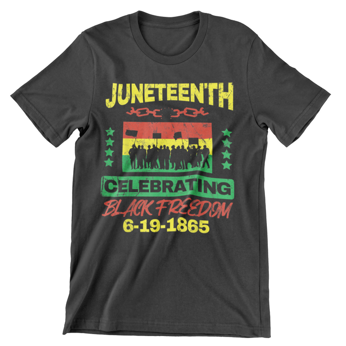 JT65 Juneteenth June 19th Black Freedom T-Shirt