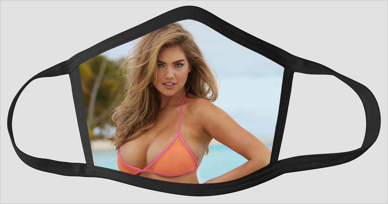 Kate Upton v17 - Face Mask