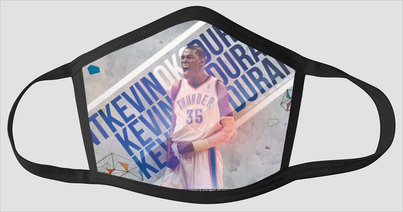 Kevin Durant NBA MVP OKC Thunder - Face Mask