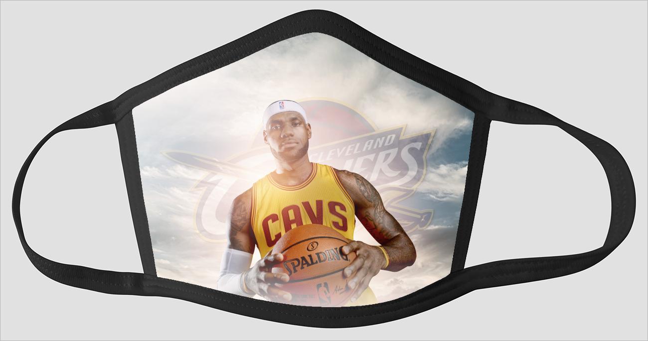 King James Cleveland Cavaliers The Beast - Face Mask