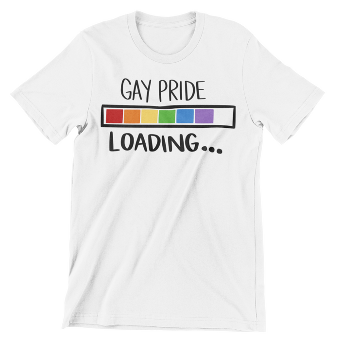 LG10 Gay Pride Loading T-Shirt