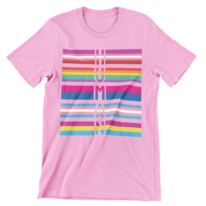 LG33 Human LGBT T-Shirt