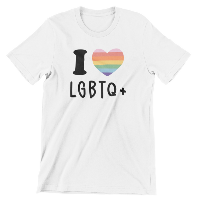 LG35 I Love LGBTQ T-Shirt