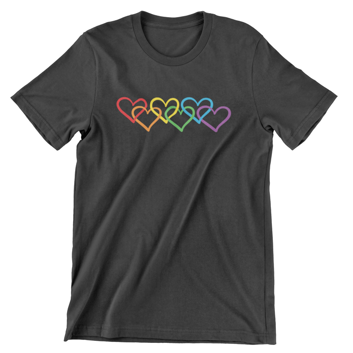 LG43 LGBT Heart Equality T-Shirt