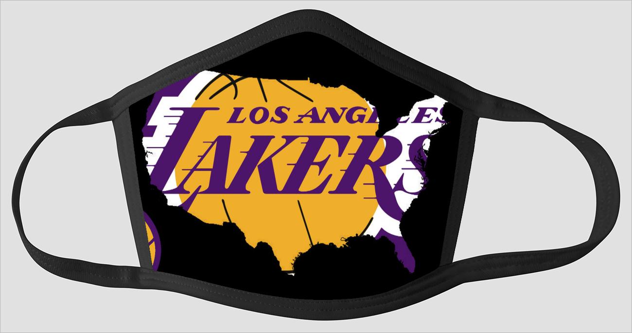 Lakers The Run v9 - Face Mask