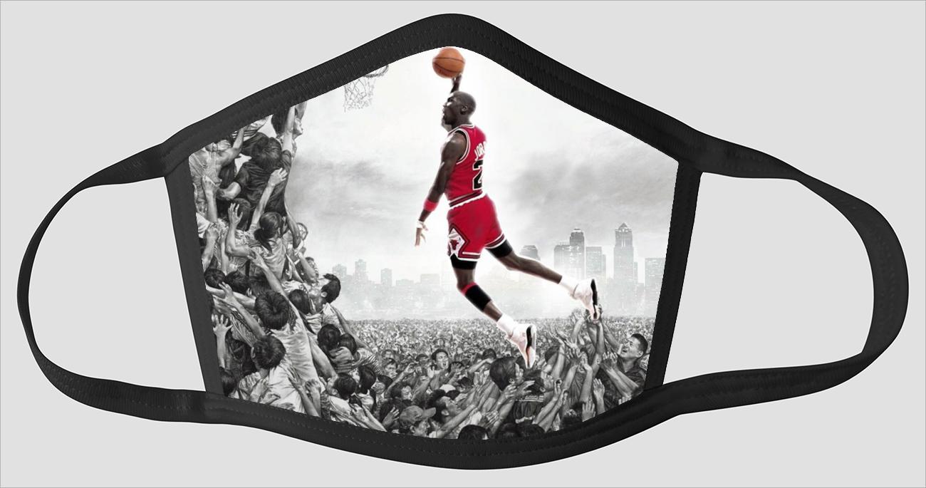 MJ Michael Jordan Above All Others - Face Mask