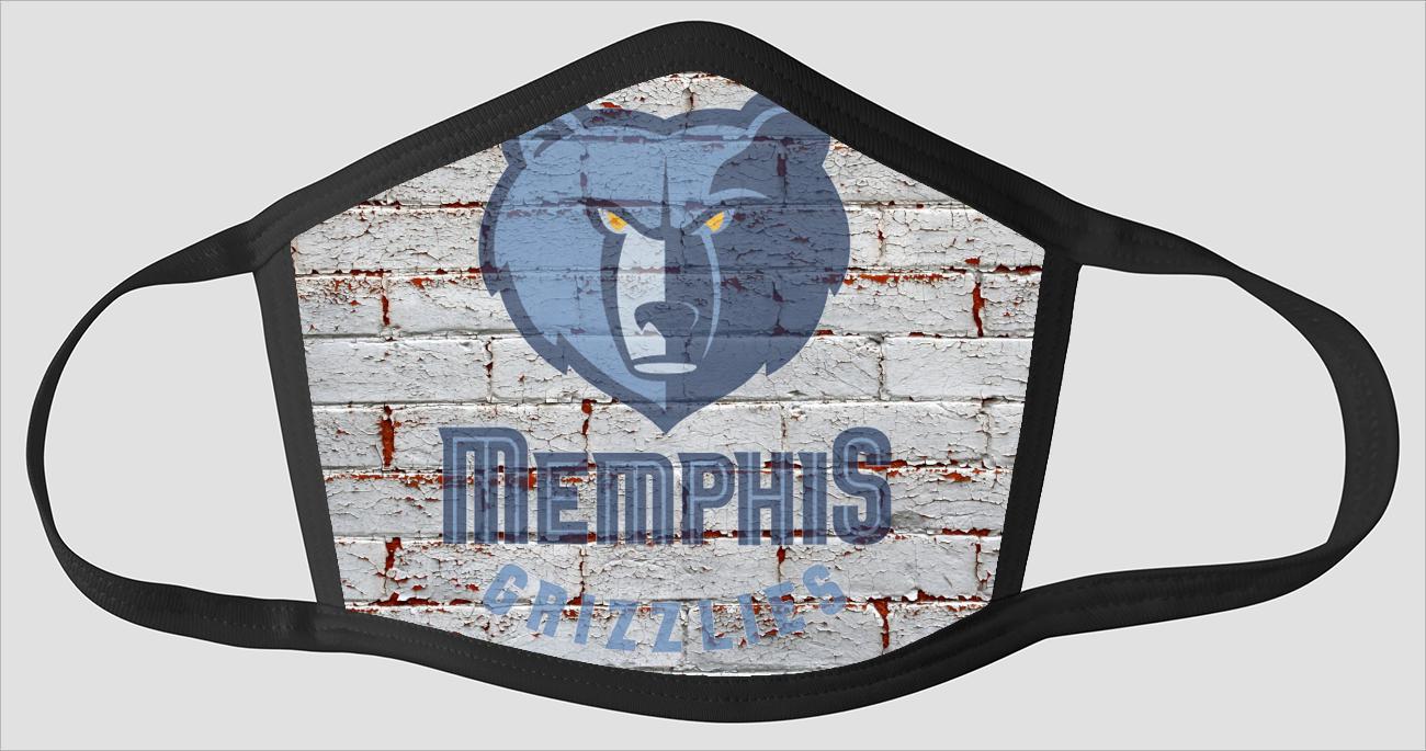 Memphis Grizzlies The Run v3 - Face Mask