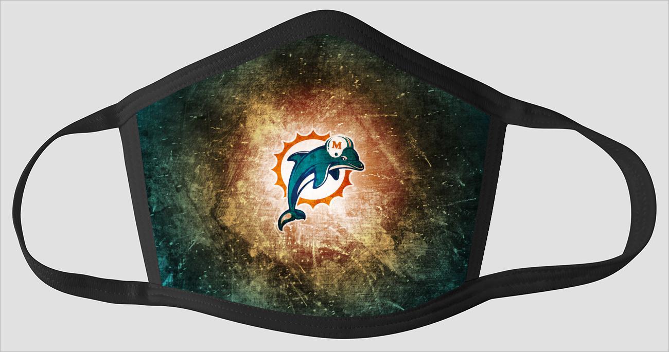 Miami Dolphins The Run v05 - Face Mask