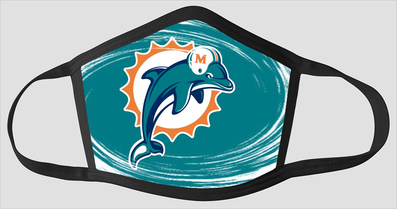 Miami Dolphins The Run v06 - Face Mask
