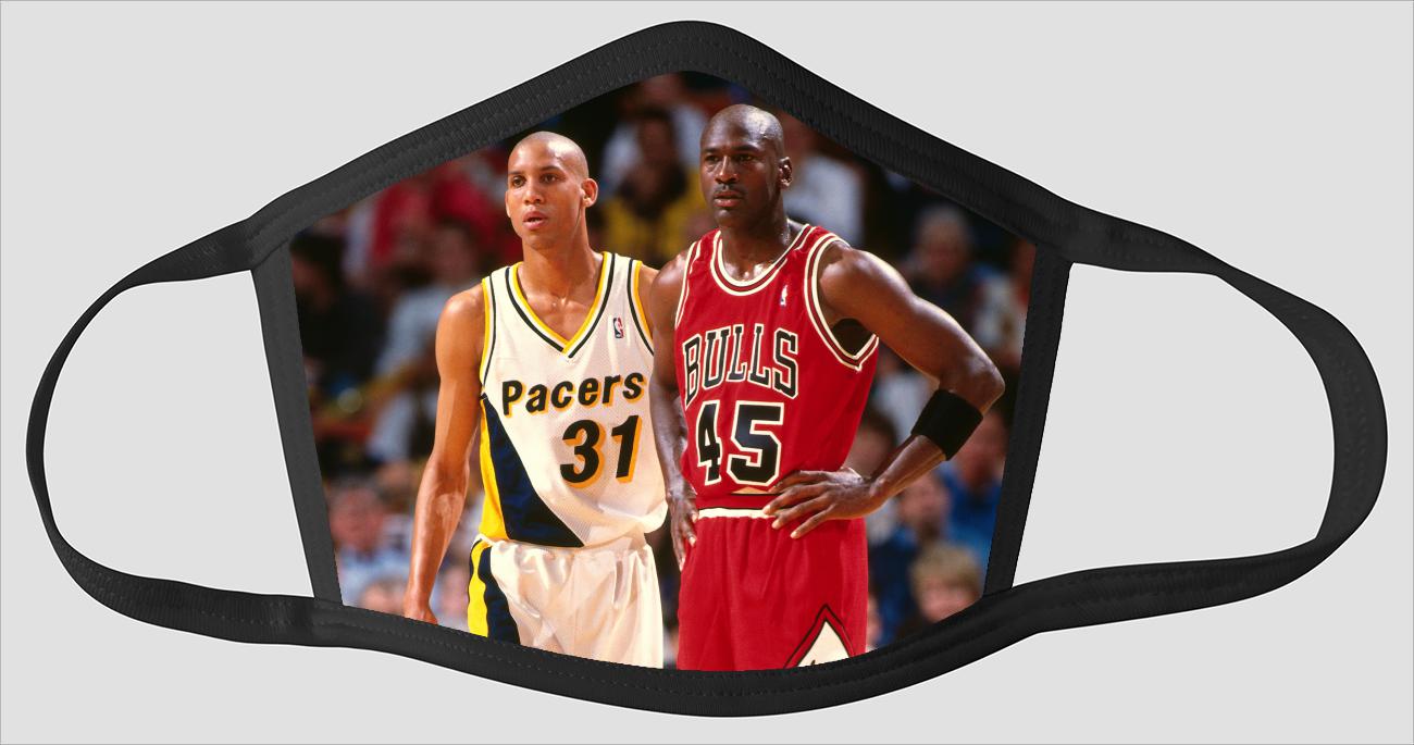Michael Jordan vs Reggie Miller   The Greats - Face Mask
