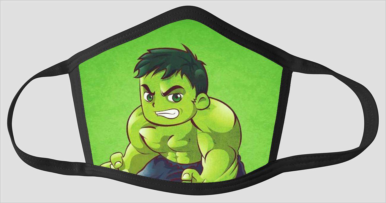 Mighty Kid Hulk - Face Mask