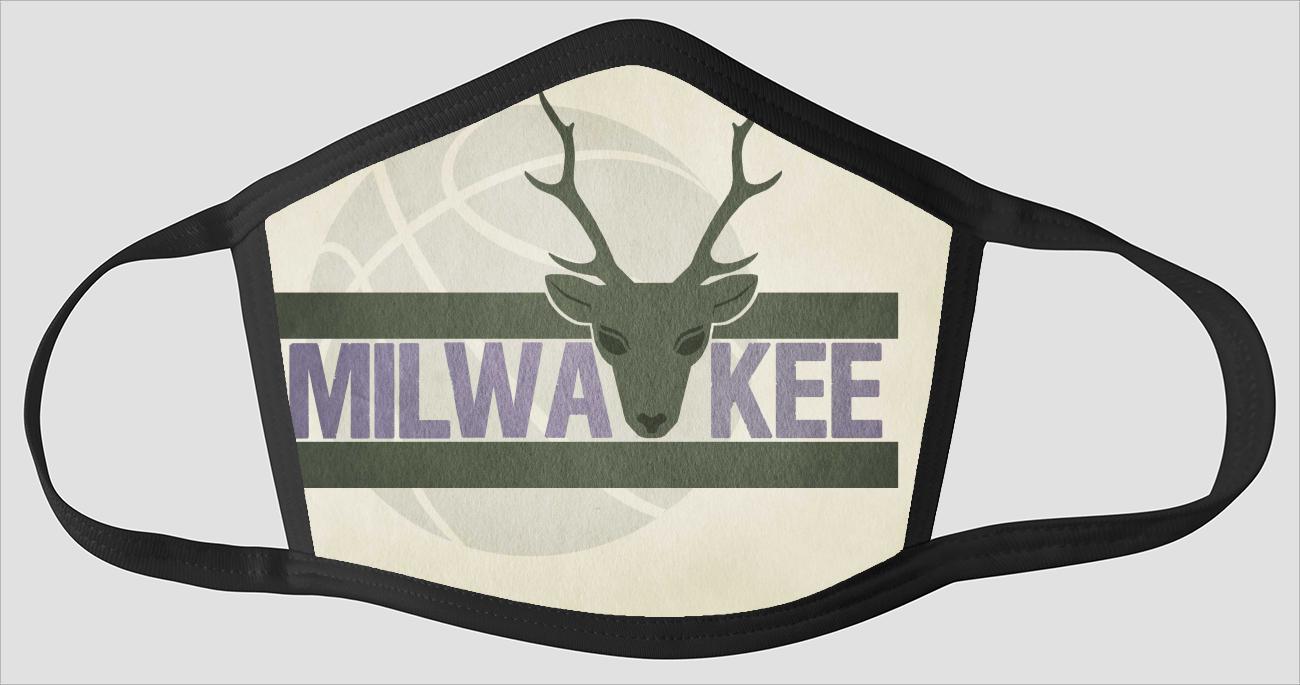 Milwaukee Bucks The Run v1 - Face Mask