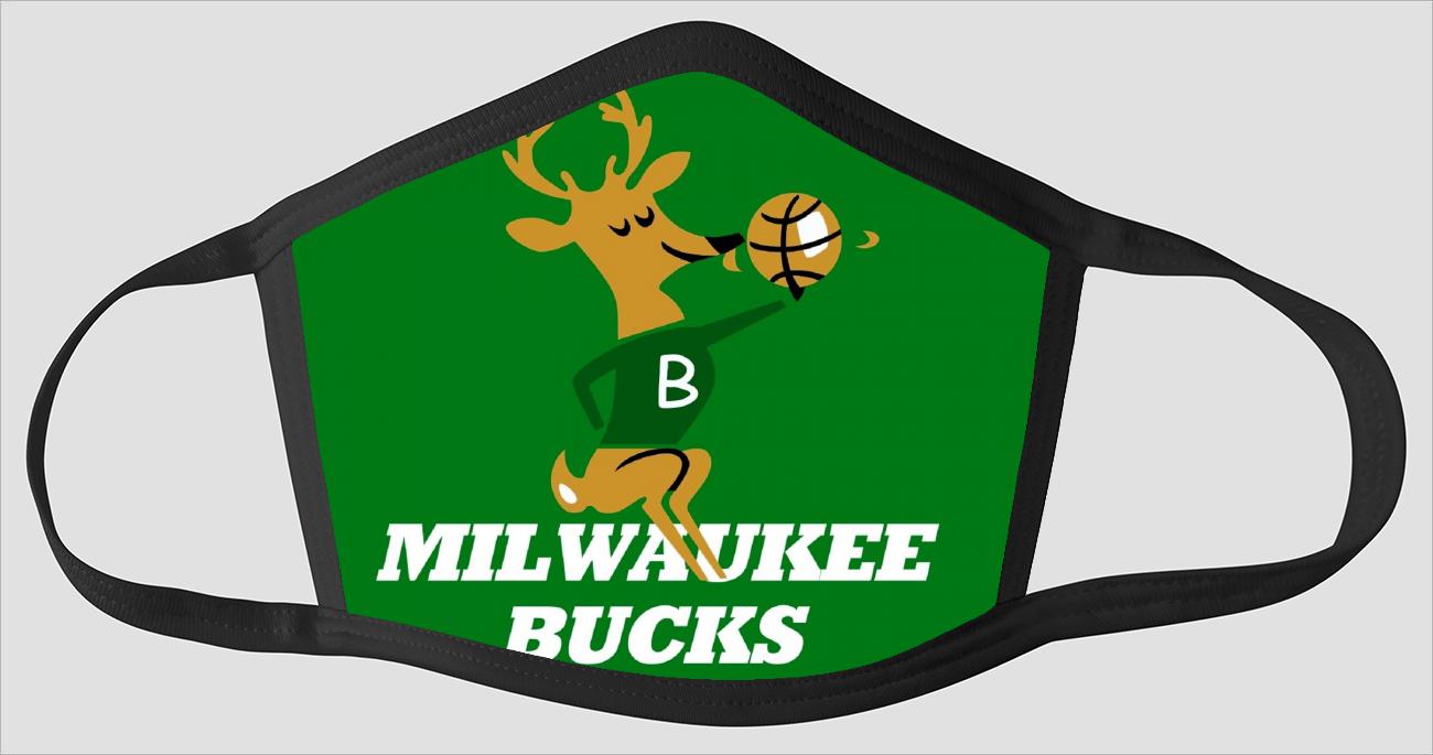 Milwaukee Bucks The Run v12 - Face Mask