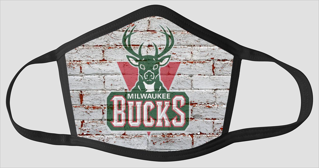 Milwaukee Bucks The Run v17 - Face Mask