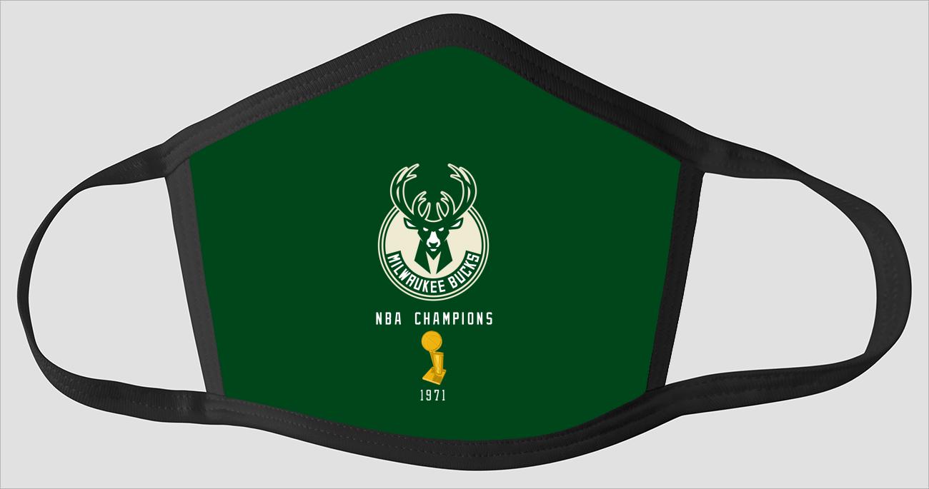 Milwaukee Bucks The Run v19 - Face Mask