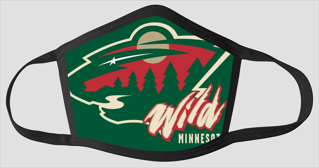 Minnesota Wild v1483 - Face Mask
