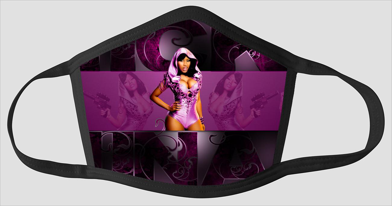 Most Beautiful Nicki Minaj sv2227 - Face Mask