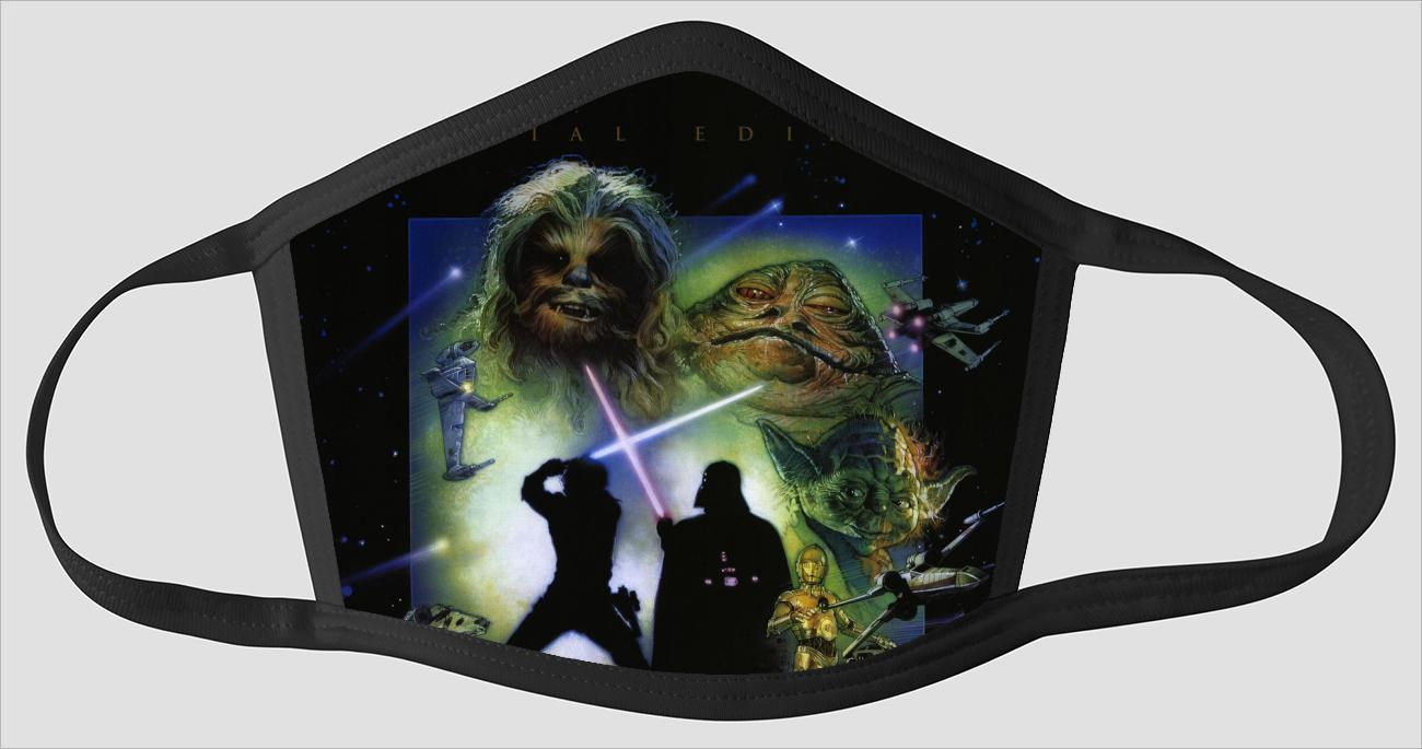 Movie Poster 104   Return Of The Jedi - Face Mask