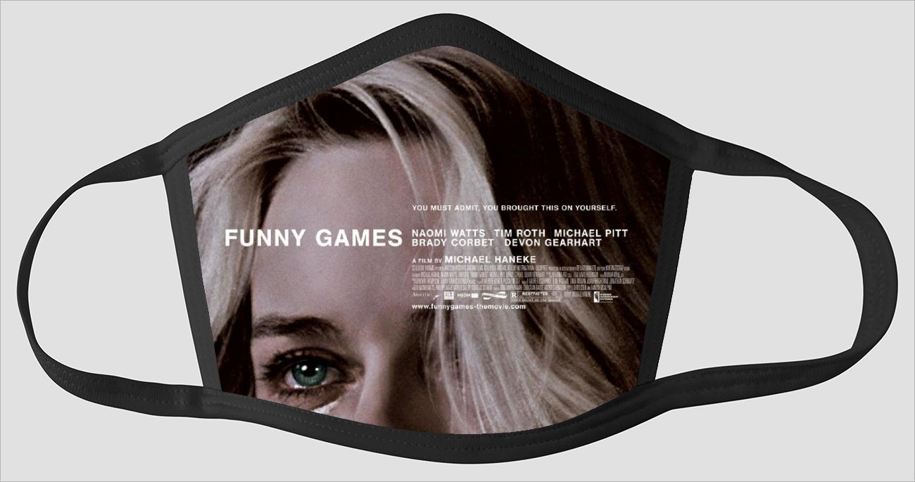 Movie Poster 108   Funny Games - Face Mask