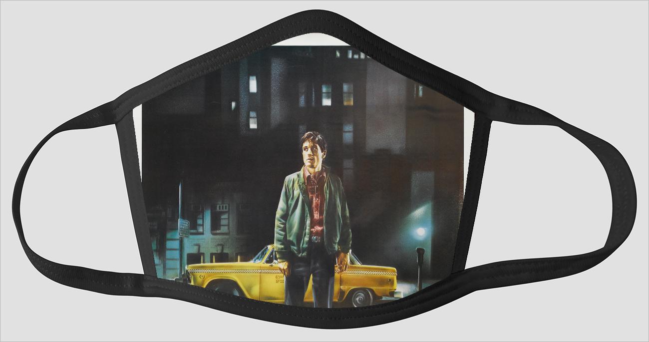 Movie Poster 122   Taxi Driver - Face Mask