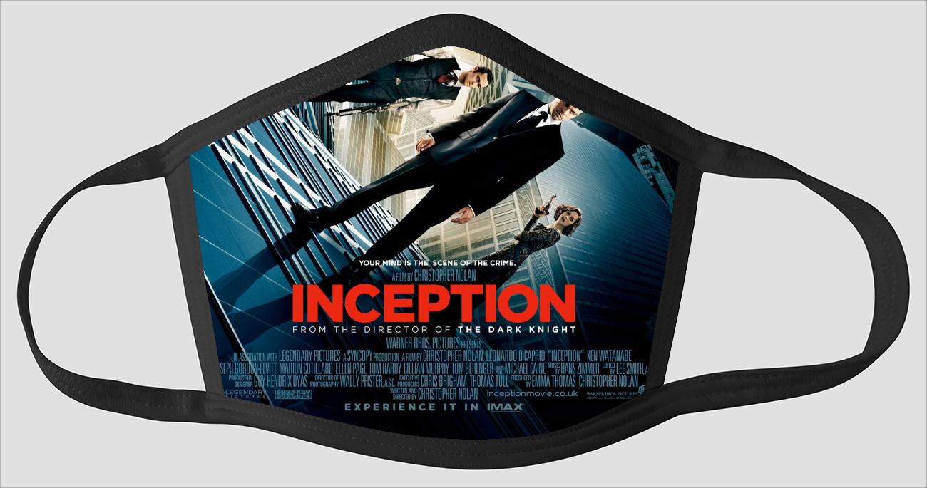 Movie Poster 28   Inception - Face Mask