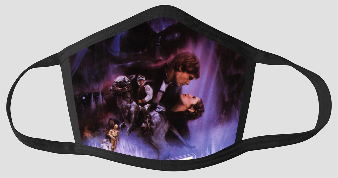 Movie Poster 2   The Empire Strikes Back - Face Mask