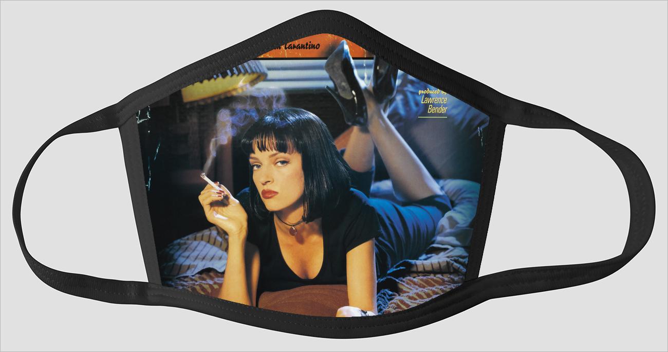 Movie Poster 46   Pulp Fiction - Face Mask