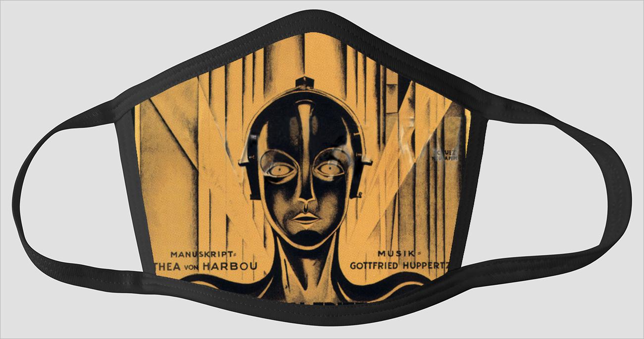 Movie Poster 51   Metropolis - Face Mask