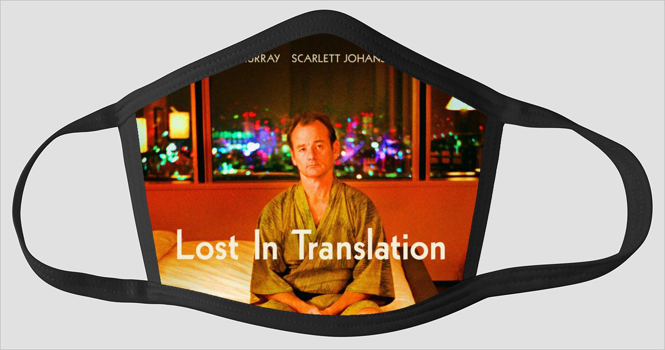 Movie Poster 69   Lost In Translation - Face Mask