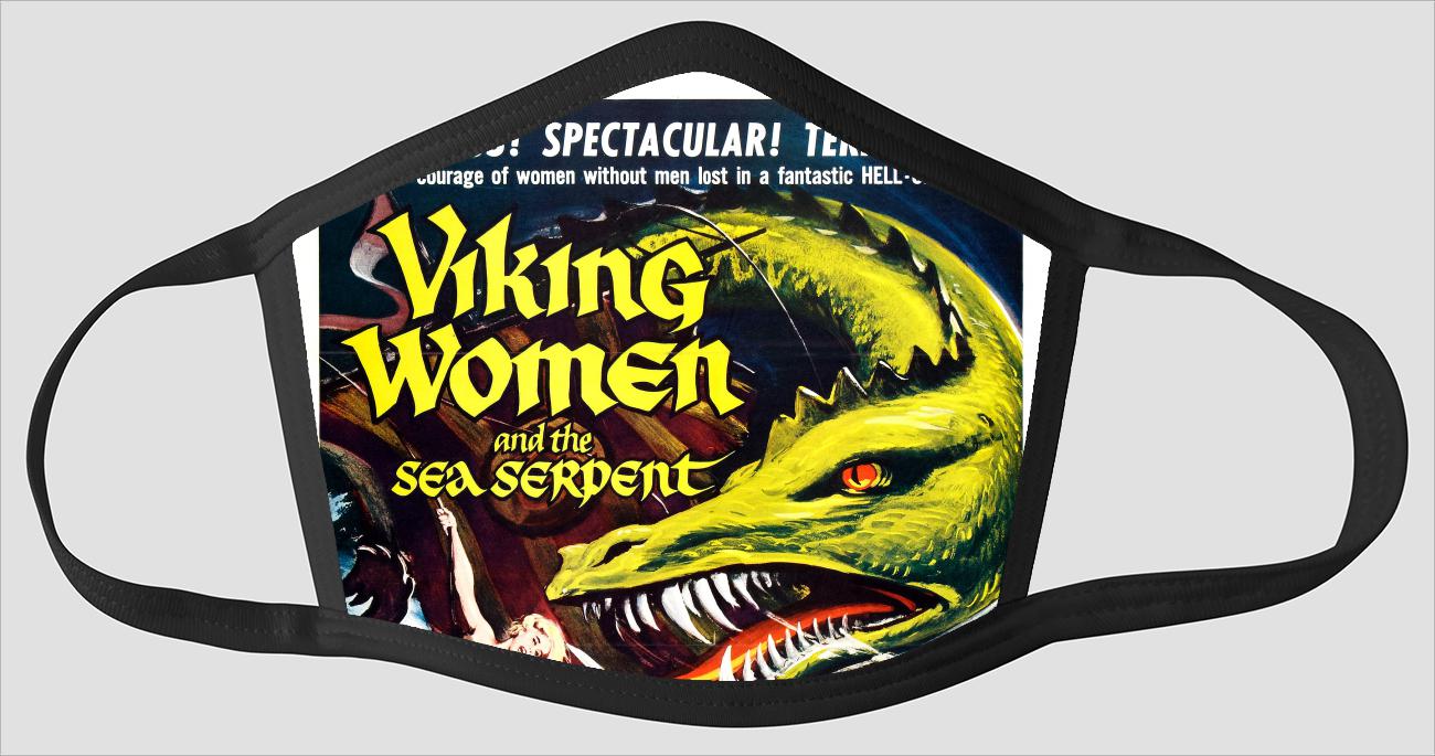 Movie Poster 6   Viking Women - Face Mask