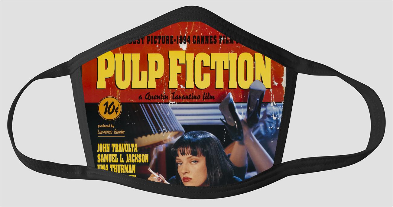 Movie Poster 76   Pulp Fiction - Face Mask