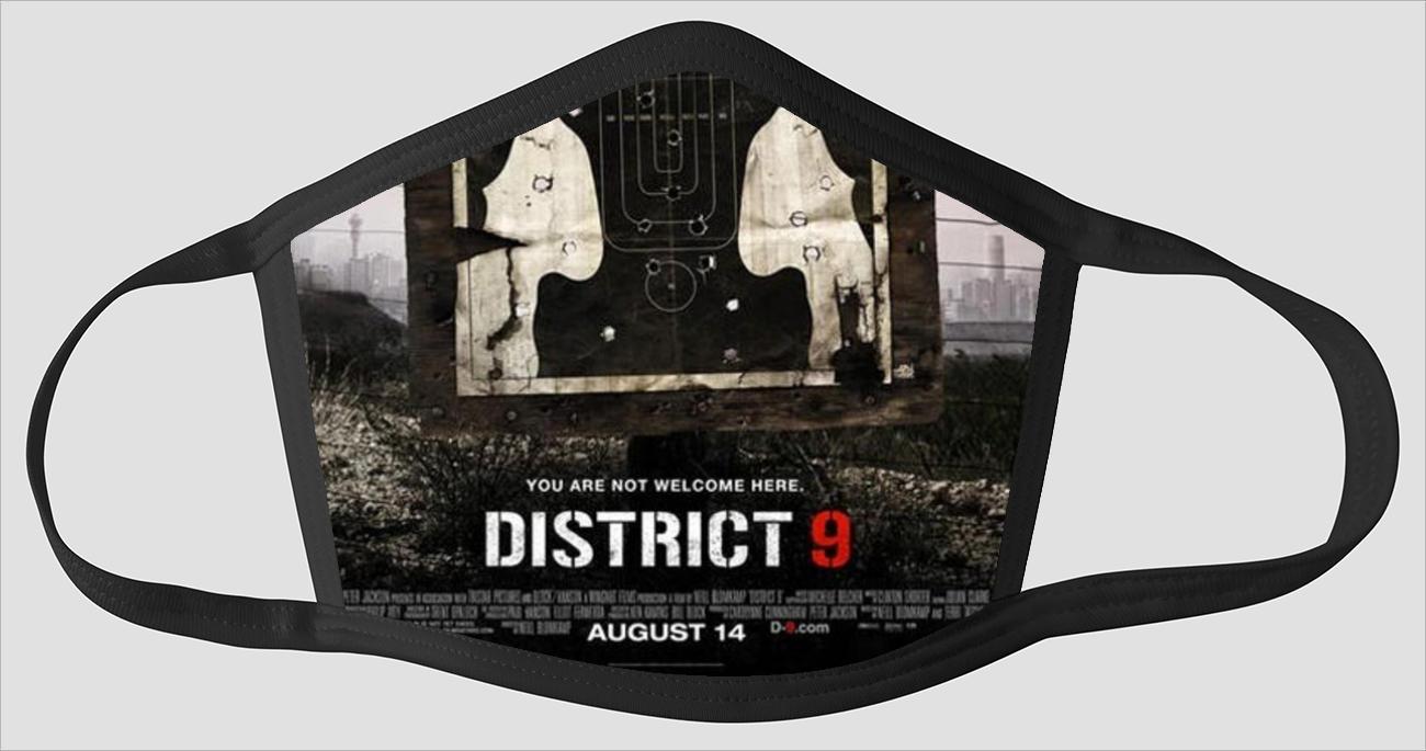 Movie Poster 85 District 9 - Face Mask