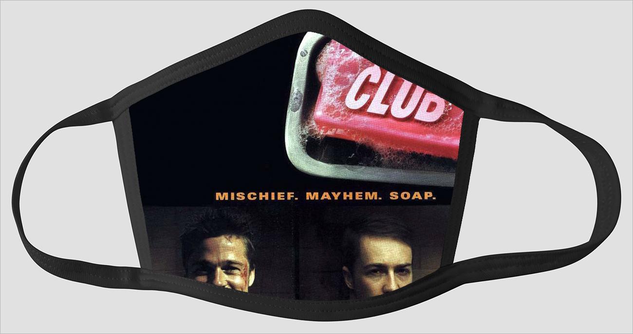 Movie Poster 87   Fight Club - Face Mask
