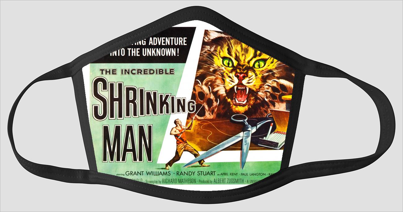 Movie Poster 88   The Incredible Shrinking Man - Face Mask